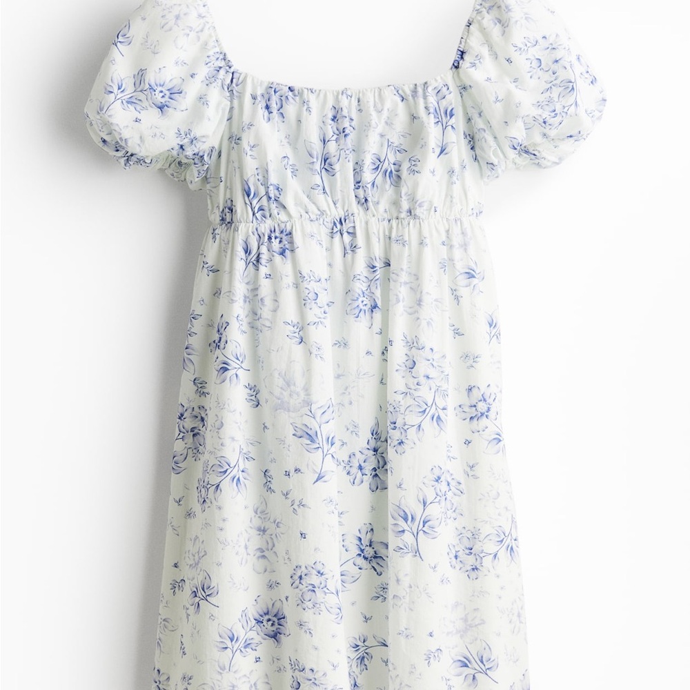 Puff Sleeve Babydoll Dress